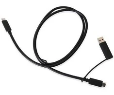 USB kabelis Wortmann AG USB-C / A kabelis für TERRA MIBILE Dockingstation 800
