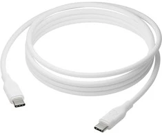 dbramante1928 - įkrovimo - laidas - USB-C į USB-C - TPE, 2.5 - baltas
