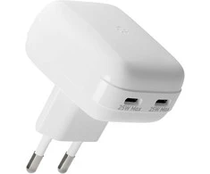 dbramante1928 – „Re-charge Pro“ – plokščias sieninis įkroviklis, skirtas ES, 2xUSB-C, 25W-W