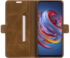 Dėklas D Bramante dbramante1928 Copenhagen Slim - Flip-Okładka na telefon - skóra su fakturą - jasnobrązowy - do Samsung Galaxy A52