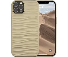Dėklas dbramante1928 Dune - Hintere Abdeckung fr Mobiltelefon - 100 % recycelter Kunststoff - Sand - fr Apple iPhone 14 Pro Max