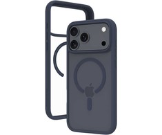 Dėklas dbramante1928 Grenen galinis dangtelis MagSafe, skirtas iPhone 17 Pro Max – mėlynas