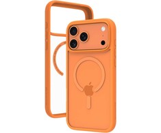 Dėklas dbramante1928 Grenen nugarėlė su MagSafe, skirta iPhone 17 Pro Max – oranžinė