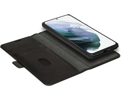 D Bramante dbramante1928 Lynge - Dėklas na telefon - skóra su fakturą - juoda - do Samsung Galaxy S21+ 5G