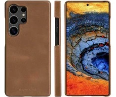 dbramante1928 Lynge atverčiamas dėklas, skirtas Samsung Galaxy S25 Ultra – rudas