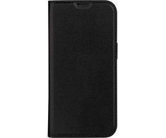 Dėklas dbramante1928 Oslo - Flip-Hulle fur Mobiltelefon - veganes Leder, Kunststoff - Juodas - fur Apple iPhone 15