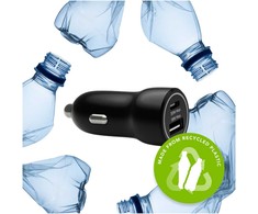 Įkroviklis dbramante dbramante1928 re-charge - Maitinimo šaltinis automobilinis - 30 Watt - 2 wyjścia (USB-C, USB) - juoda