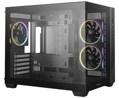 Deepcool Case | CG330 3F | Juodas | Micro ATX