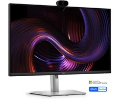 Monitorius Dell Pro P2726DEV, 27" QHD (2560x1440) IPS, 100Hz, USB-C šakotuvas, 5MP internetinė kamera, RJ45, reguliuojamas stovas