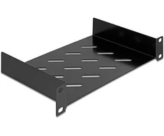 Delock 10? 1 HE Fachboden mit Lüftungsschlitzen bis 150 mm Tiefe max. 25 kg Tragkraft