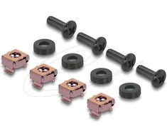 Delock 10? 3 HE Rackblende für 3 Lüfter 92 x 92 mm dunkelgrau