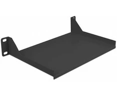 Delock 66853 - Rack shelf - Juodas - Steel - 10 kg - 1U - China