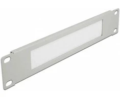 Delock 66531 - Cable management panel - Pilkas - Metal - 1U - 254 mm - 44.5 mm