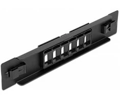 Delock 10? Keystone Patchpanel 6 Port werkzeugfrei