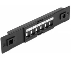Delock 10? Keystone Patchpanel 6 Port werkzeugfrei
