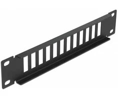 Delock 10? LWL Patchpanel 12 Port für SC Duplex / LC Quad 1 HE juodas