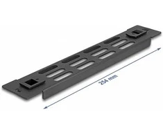 Delock 66984 - Vented blank panel - Juodas - Metal - 1U - China - 25.4 cm (10")