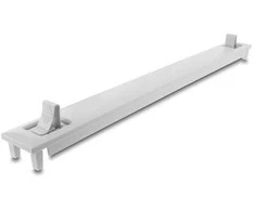 Delock 19? 1 HE Blindpanel ABS Kunststoff mit Einrastfunktion (Snap-In) grau