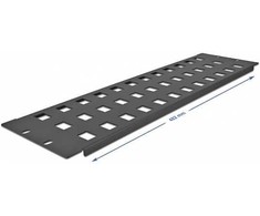 Delock 19" Keystone patch skydelis 48 prievadas 3 U juodas