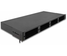 Delock Panel patch panel światłowodowy HD (High Density) 19″ 1U juoda