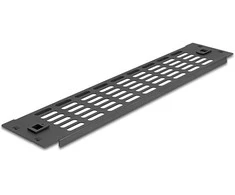 Delock 66987 - Vented blank panel - Juodas - Metal - 2U - China - 48.3 cm (19")