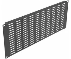 Delock 19? Netzwerkschrank Panel mit Lftungsschlitzen horizontal 4 HE juodas