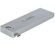 HUB USB Delock 1x SD 1x USB-C PD 1x Micro SD + 2x USB-A 3.2 Gen1 (64078)