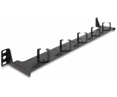 Dėklas Delock 48.30cm 19'' Panel rozdzielczy LWL 1 HE juoda
