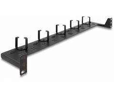 Dėklas Delock 48.30cm 19'' Panel rozdzielczy LWL 1 HE juoda