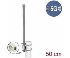 Delock 90417 - 8 dBi - 3.3 - 3.8 GHz - N-type - 500 mm - 1 pc(s)