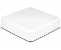 Delock 5G 3300 - 5000 MHz MIMO Antenne 2 x N Buchse 9 dBi direktional Wand- und Mastmontage outdoor baltas