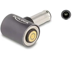 Delock Adapteris für Notebook Ladekabel 5,5 x 2,1 mm Stecker zu magnetischem 8 Pin Konnektor