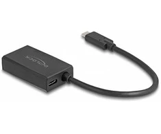Delock Adapteris HDMI Buchse zu USB Type-C™ Stecker (DP Alt Mode) - 4K mit PD 100 W