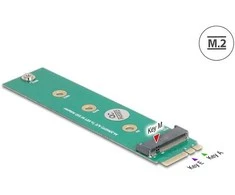 Delock Adapteris M.2 Key A+E Stecker zu M.2 Key M Slot