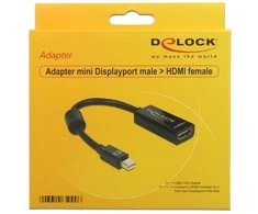 DELOCK Adapteris miniDisplay Port-St > HDMI-Bu