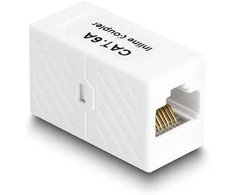 Delock Adapteris RJ45 Buchse zu RJ45 Buchse Cat.6A UTP baltas