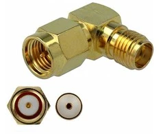 Delock 89994 - SMA - SMA - RP-SMA - Female - Female - 90°