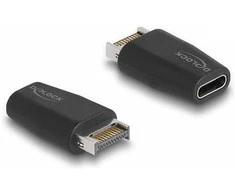 Delock Adapteris USB 10 Gbps Typ-E Key A Stecker zu USB Type-C™ Buchse juodas