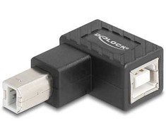 Adapteris USB Delock USB-B - USB-B Juodas (67205)