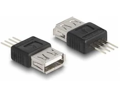 DELOCK Adapteris USB 2.0 Typ-A Buchse > 4 Pin