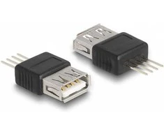 DELOCK Adapteris USB 2.0 Typ-A Buchse > 4 Pin