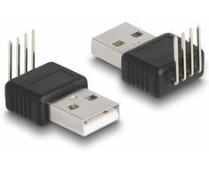 Delock Adapteris USB 2.0 Type-A Stecker zu 4 Pin 90° gewinkelt