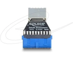 Delock Adapteris USB 5 Gbps 20 Pin Pfostenbuchse zu USB 5 Gbps Typ-E Key B Buchse