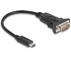 DELOCK adapteris USB Type-C > 1 x serijinis RS-232 D-Sub 9 kontaktų
