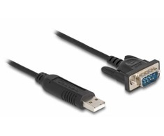 DELOCK adapterio kabelis USB 2.0 A tipo kištukas į 1 x nuoseklųjį lizdą, 50 cm