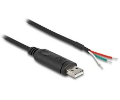 Delock Adapterkabel USB 2.0 Typ-A zu seriell RS-485 3 x offene Kabelenden 0,5 m