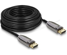 Kabelis Delock kabelis DisplayPort 15 m Juodas (87108)
