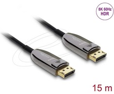 Kabelis Delock kabelis DisplayPort 15 m Juodas (87108)