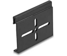Delock Aliuminio Montageclip für Hutschiene 60,0 x 47,8 mm juodas