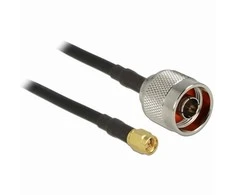 Delock Antennenkabel N Stecker > SMA Stecker CFD200 10 m low loss
